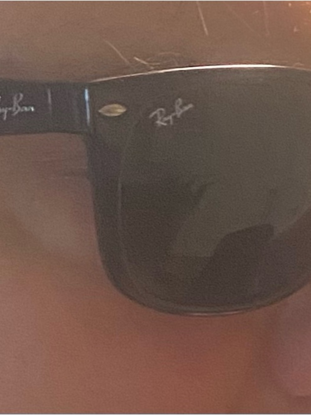 Ray-Ban Black New Wayfarer Sunglasses - Picture 9 of 9